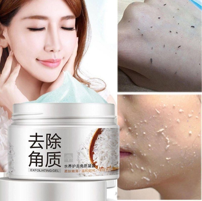 ژل اسکراب برنج بیوآکوا BIOAQUA - Image 5