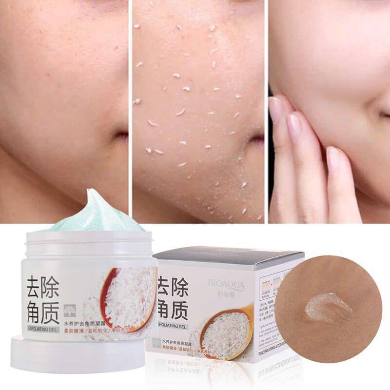 ژل اسکراب برنج بیوآکوا BIOAQUA - Image 2
