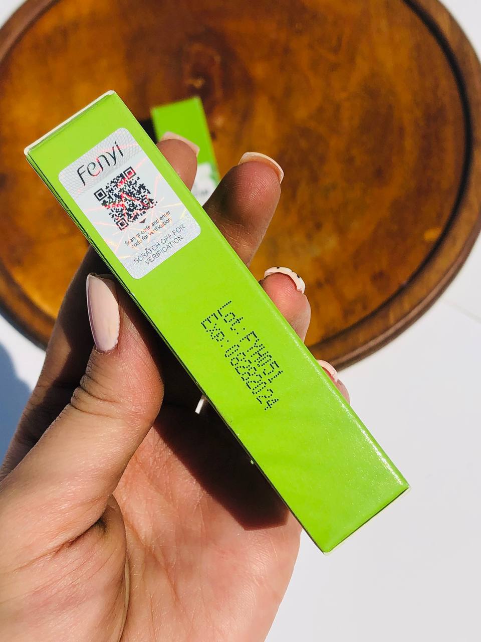 کرم دور چشم چای سبز برند Fenyi - Image 3