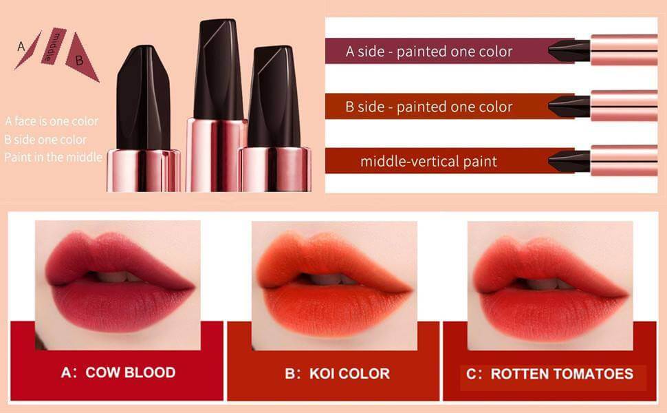 رژلب جامد سه بعدی ( جادویی مشکی)کاریته - Image 2