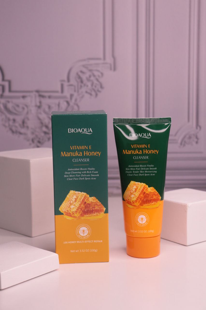 فوم شستشو عسل بیوآکوا