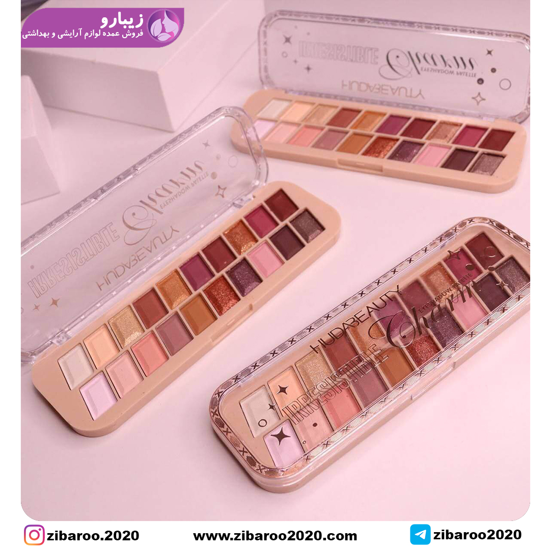 پالت سایه 20 رنگ برند HUDA BEAUTY - Image 4