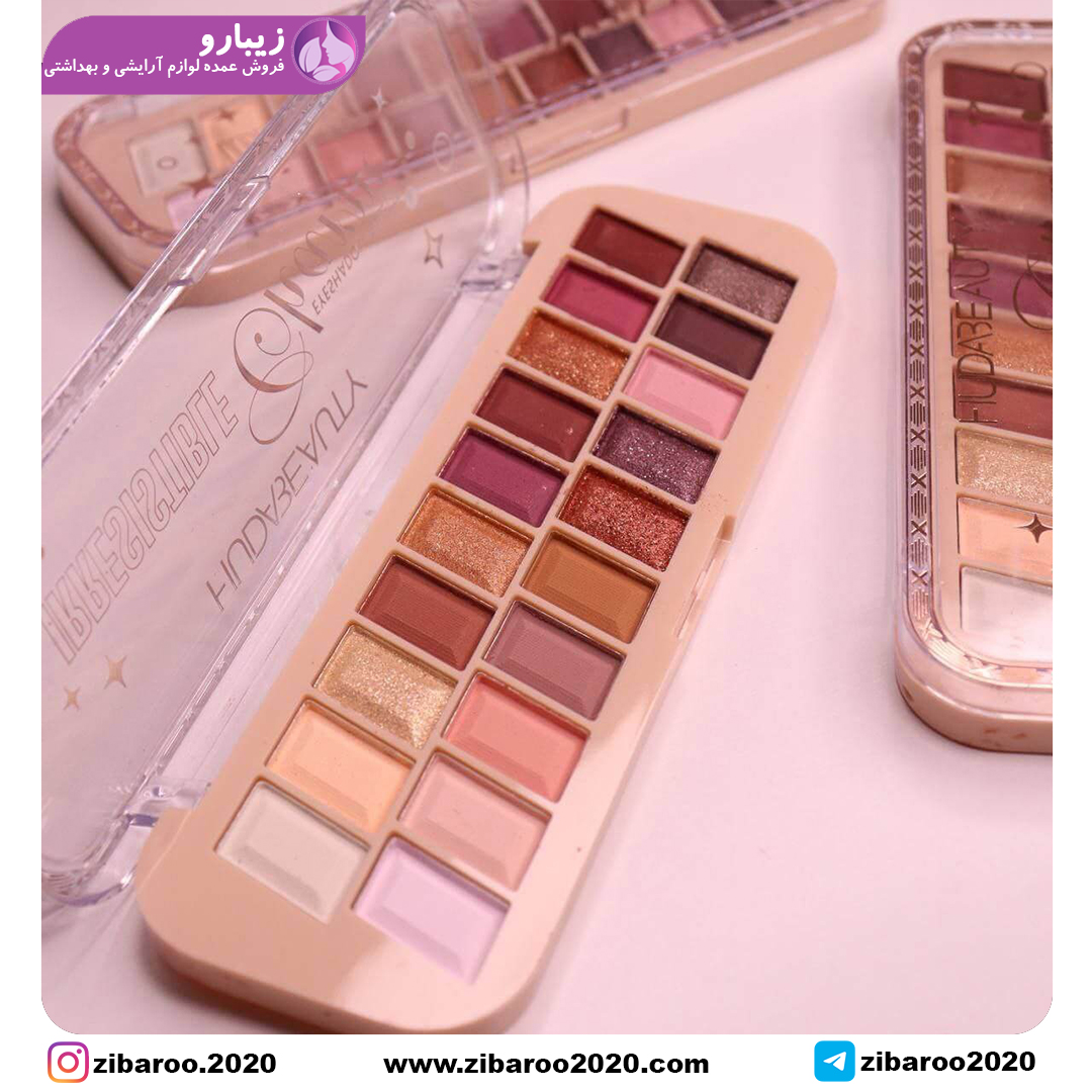 پالت سایه 20 رنگ برند HUDA BEAUTY - Image 3