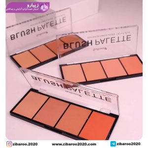 پالت رژگونه 4 رنگ Gulflower