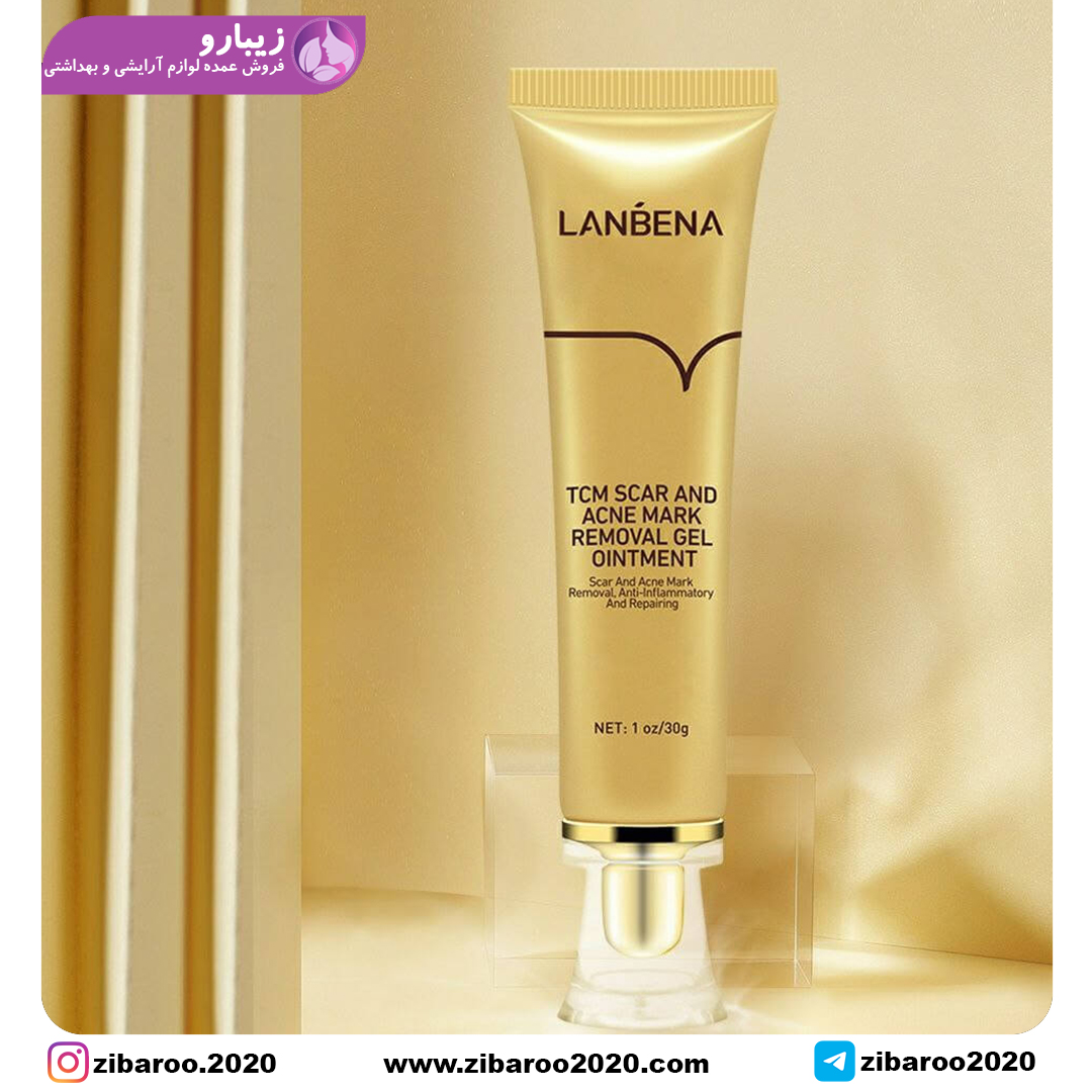ژل کرم درمان جای جوش صورت و آکنه و اسکار لانبنا – Lanbena Tcm Scar And Acne Mark - Image 3
