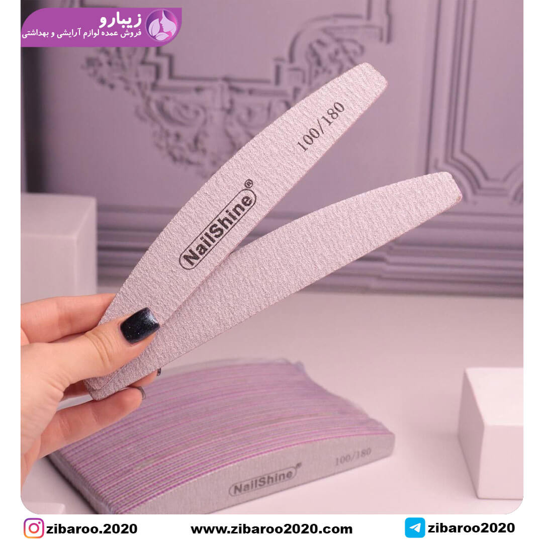 سوهان ناخن OPI مدل دوطرفه 100/180 (پک 25 عددی)