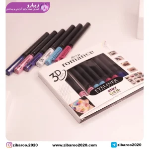 خط چشم رنگی