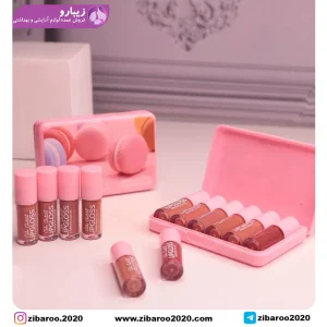 پک رژ مایع 6 عددی دونات