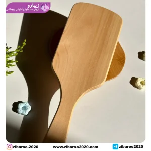 برس مو چوبی بامبو مدل مربعی کیفیت درجه یک