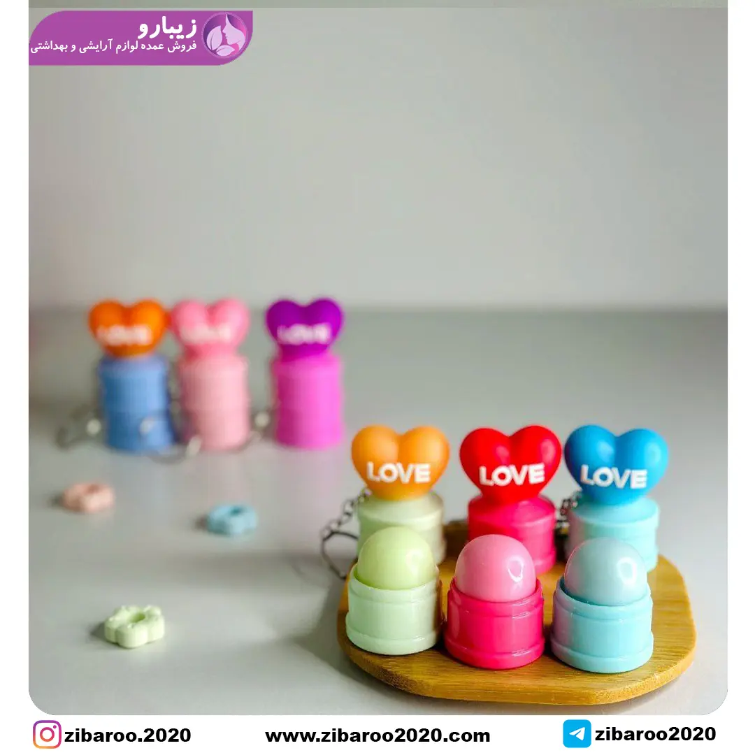 بالم لب آویز دار قلبی LOVE - Image 6