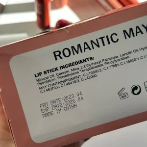 پک رژ لب  جامد (قلبی)  ROMANTIC MAY