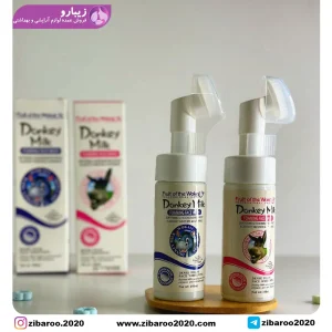 فیس واش شستشو صورت براش دار شیر الاغ ووکالی