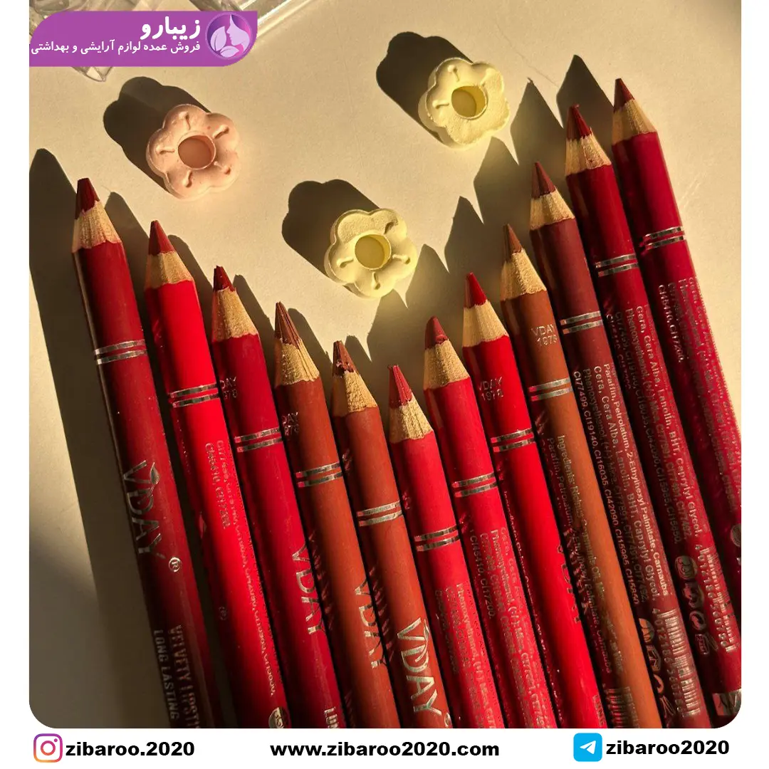 رژلب مدادی وی دی VDAY