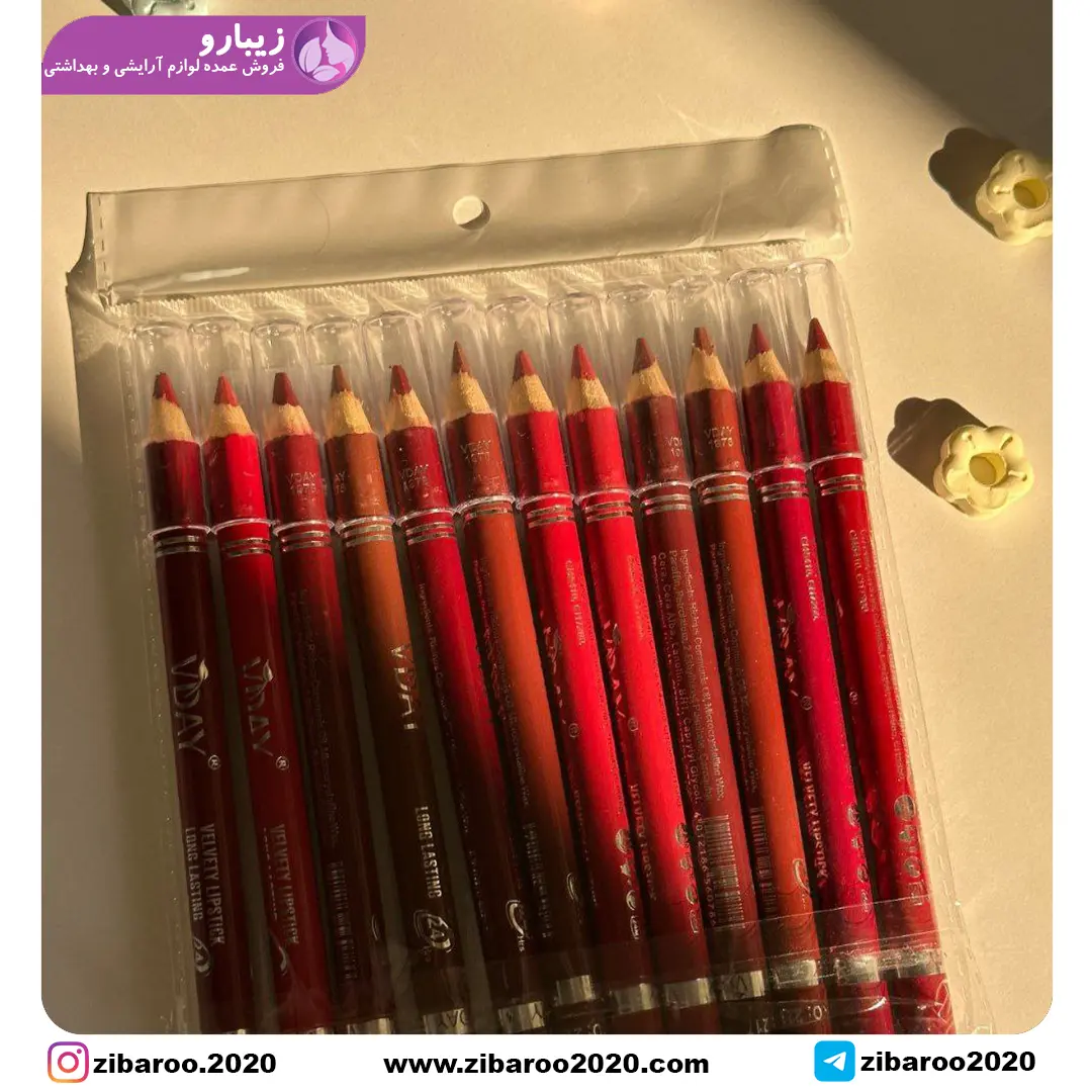 رژلب مدادی وی دی VDAY - Image 4