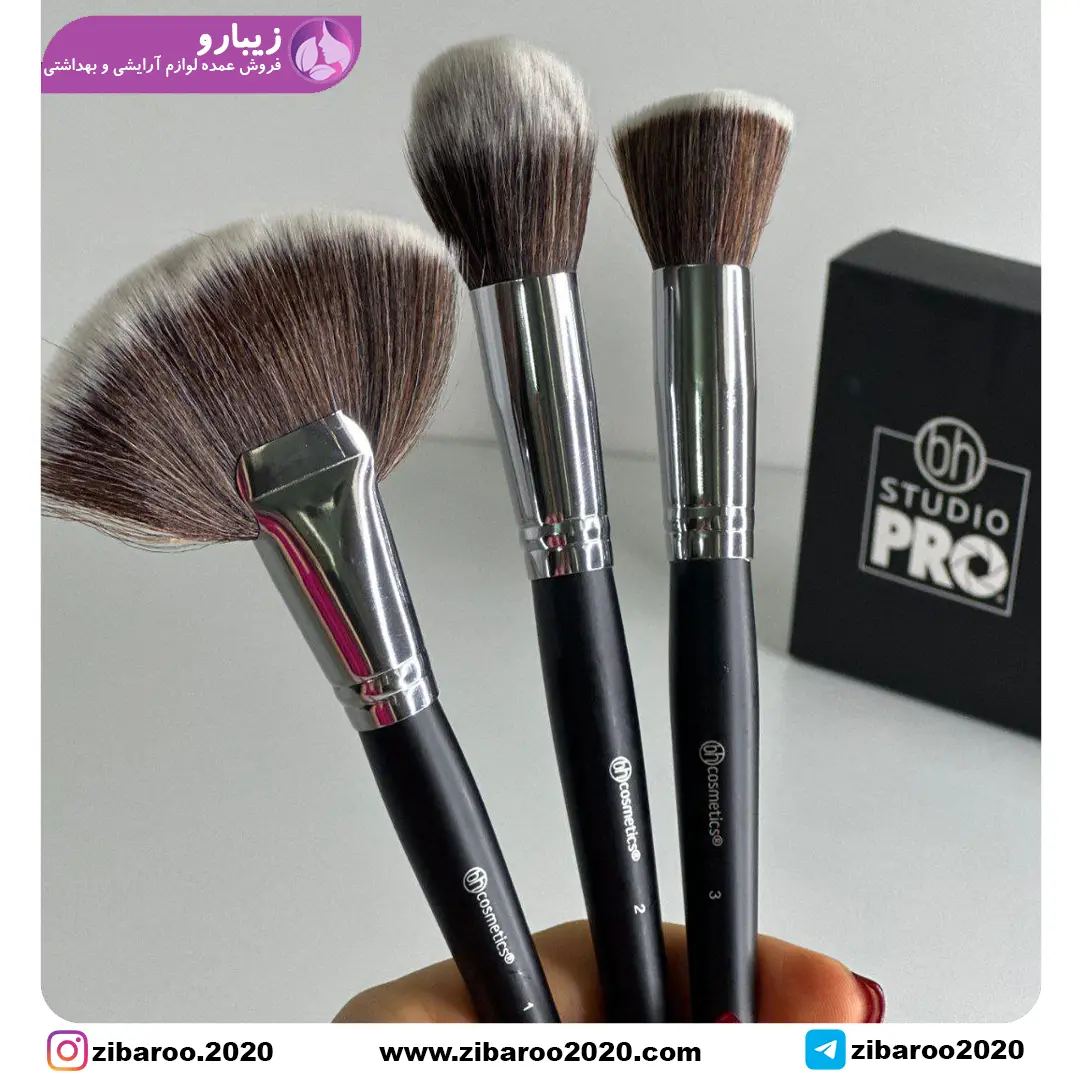 ست براش بی اچ کازمتیک BH COSMETICS مدل STUDIO PRO پک 13 عددی - Image 5