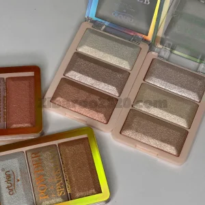 پالت هایلایتر سه رنگ آرت اسکین