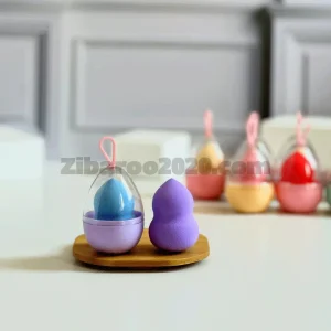 کیت پد آرایشی اسفنجی بیوتی بلندر محفظه دار