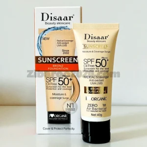 ضدآفتاب و بی بی کرم spf50 رنگی دیسار