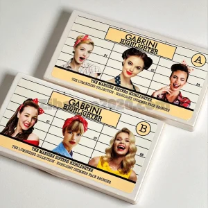 پالت هایلایتر 3 رنگ گابرینی