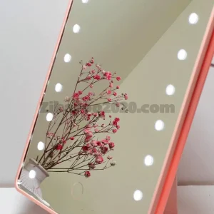 آینه آرایشی استندی مدل ال ای دی