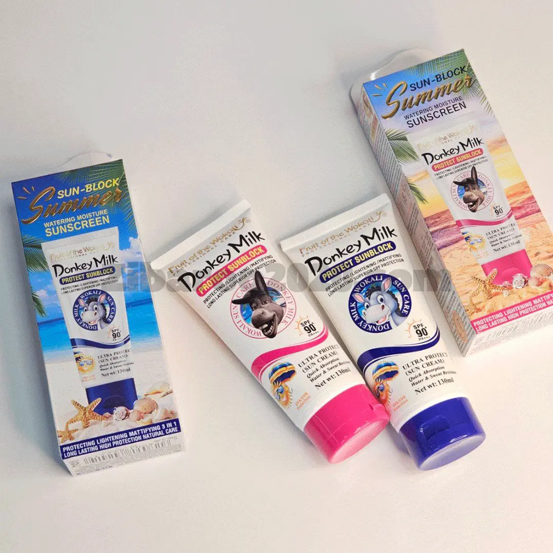 کرم ضد آفتاب شیر الاغ وکالی SPF90