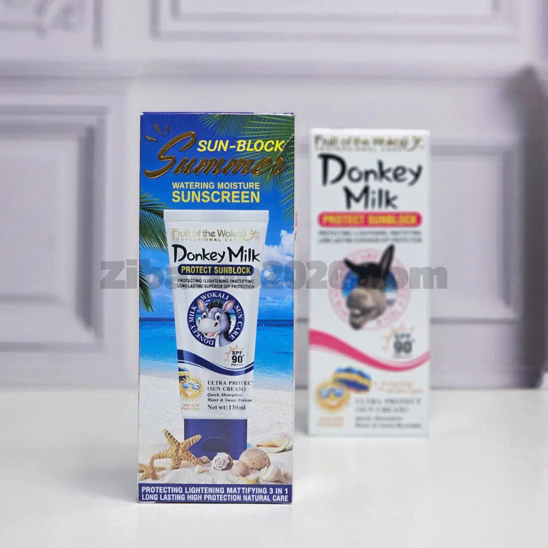 کرم ضد آفتاب شیر الاغ وکالی SPF90