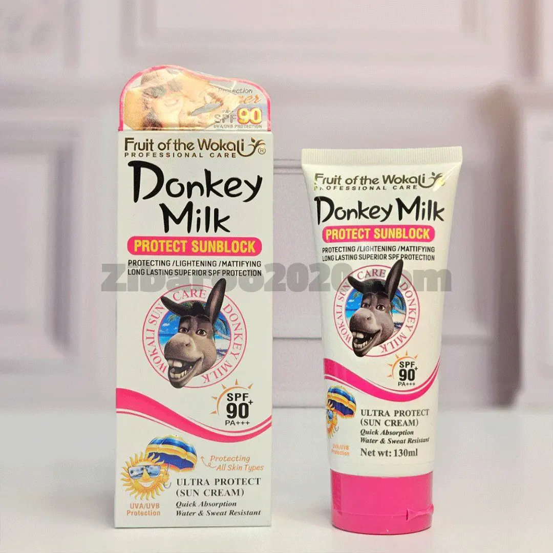 کرم ضد آفتاب شیر الاغ وکالی SPF90