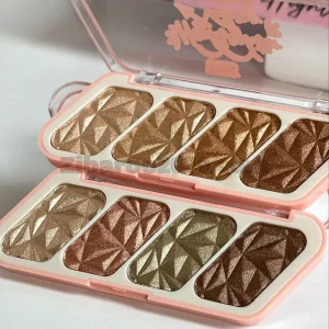 پالت هایلایتر 4 رنگ برند یوشاس