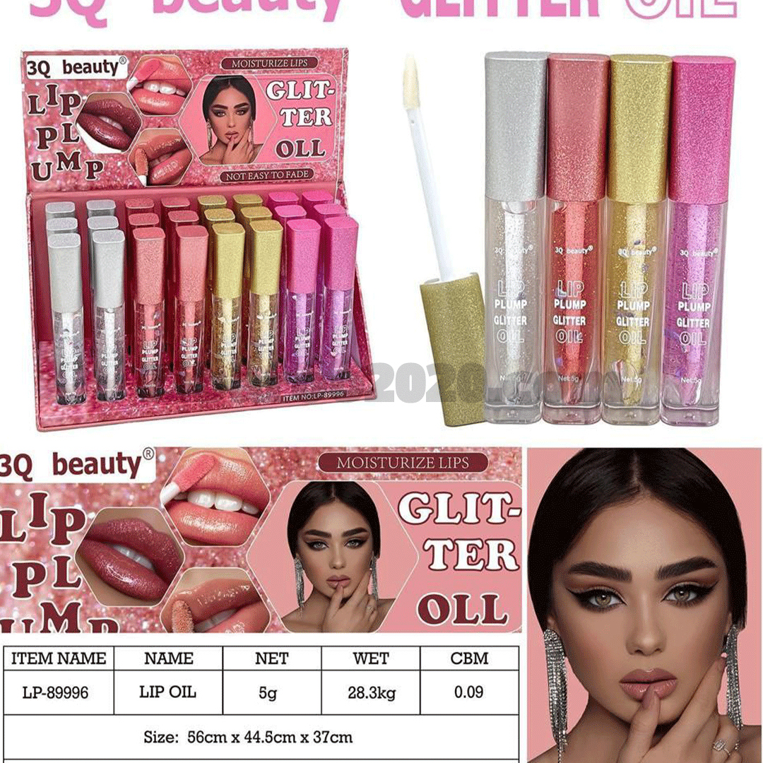 روغن لب و ترمیم کننده لب گیلیتری برند 3Q BEAUTY - Image 6