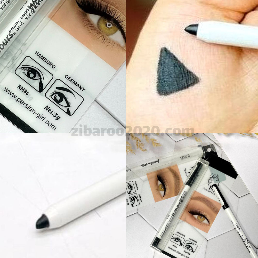 مداد چشم کربن مشکی طلق دار پرشین گیرل - Image 5