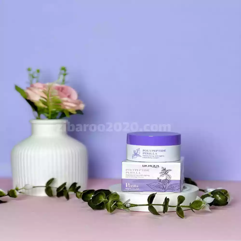 کرم ضد چروک و آبرسان مدل پریلا پلی پپتاید بیوآکوآ BIOAQUA