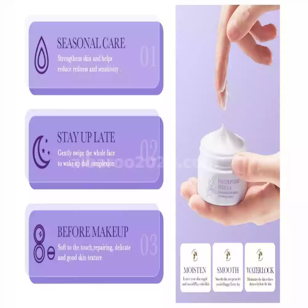 کرم ضد چروک و آبرسان مدل پریلا پلی پپتاید بیوآکوآ BIOAQUA - Image 4