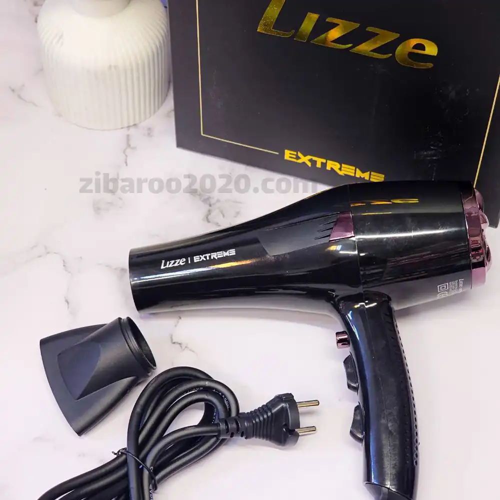 سشوار حرفه ای لیز 2400 وات مدل Extreme Lizze Extreme 2400 Watts Hair Dryer