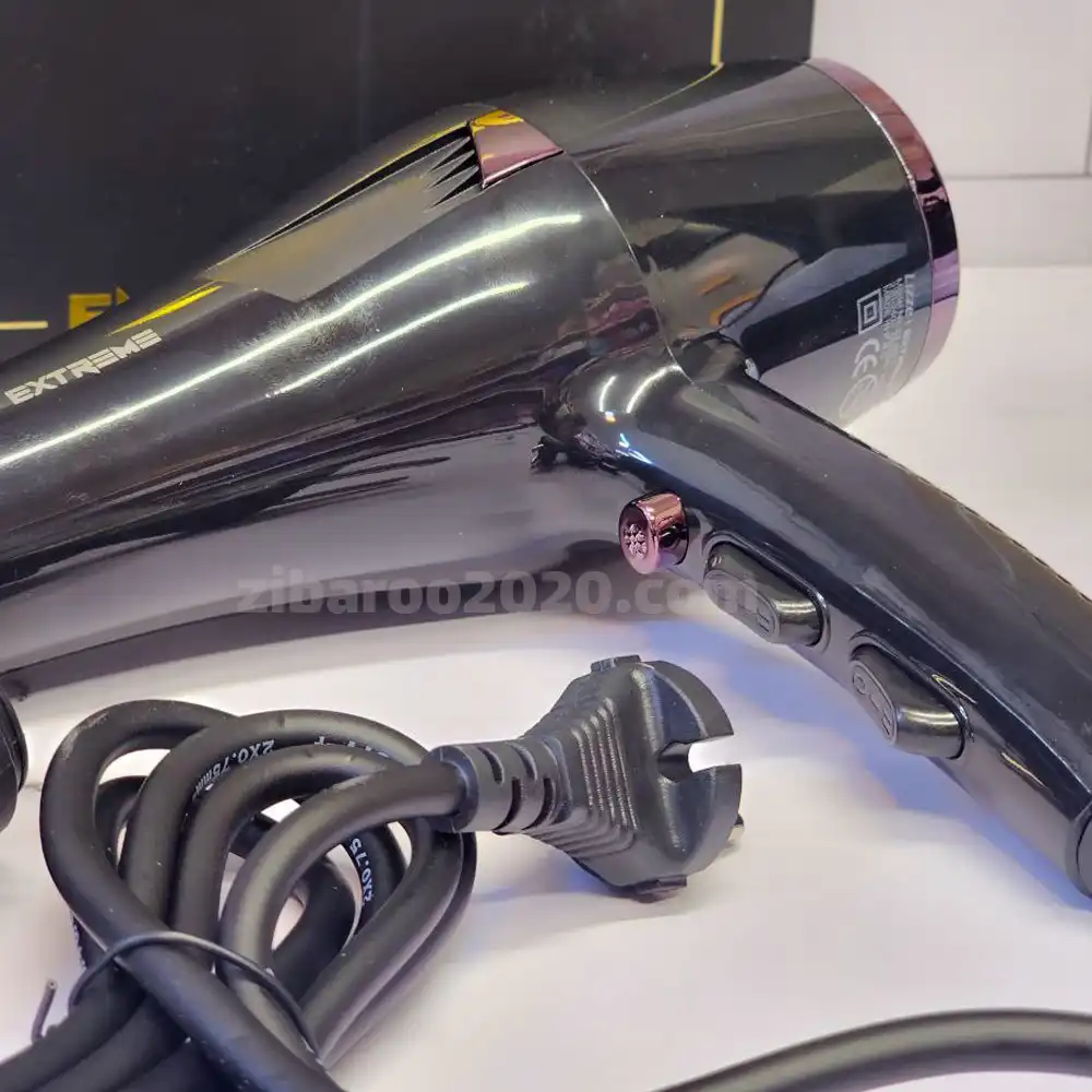 سشوار حرفه ای لیز 2400 وات مدل Extreme Lizze Extreme 2400 Watts Hair Dryer - Image 6