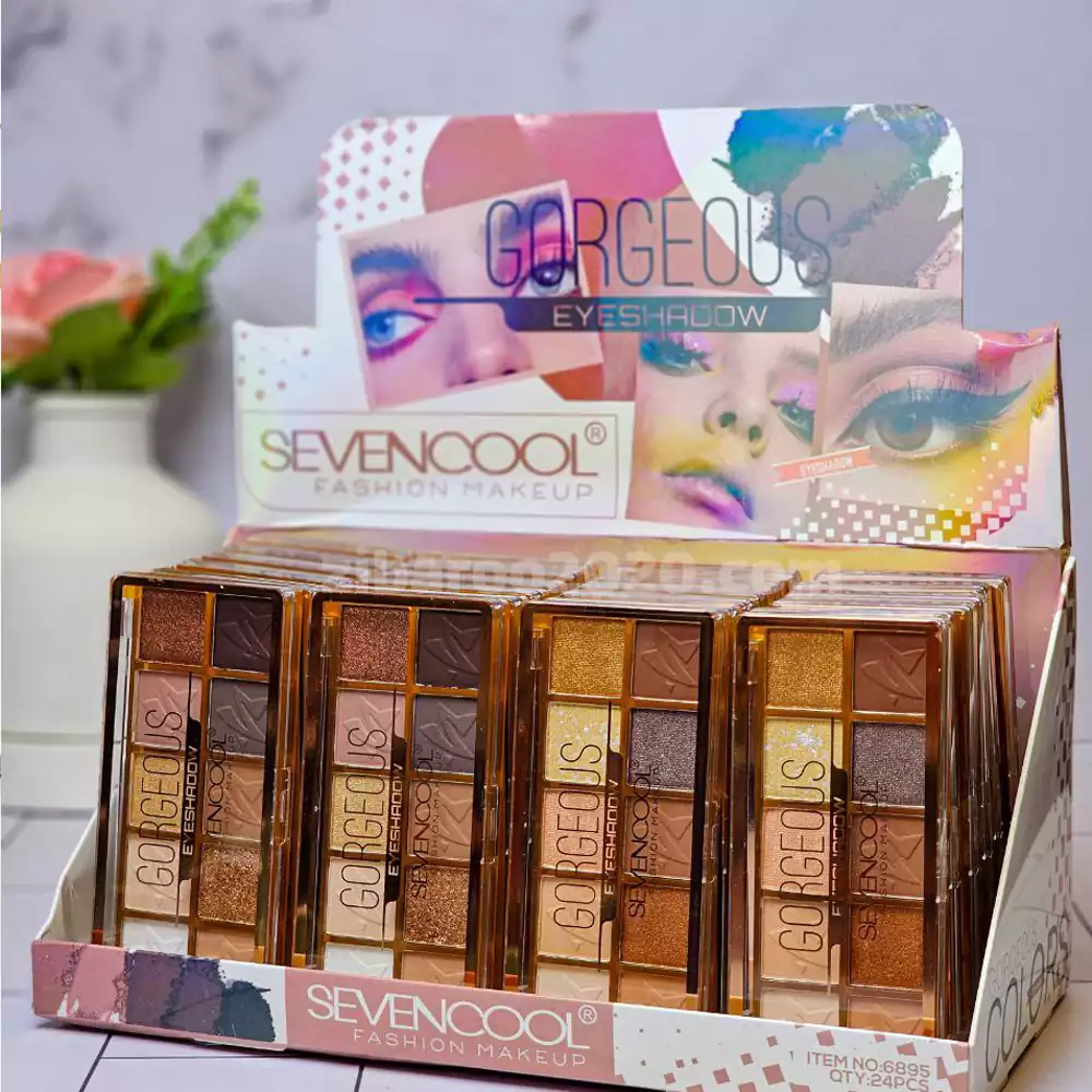 پالت سایه 10 رنگ نود برند SEVENOOL - Image 5