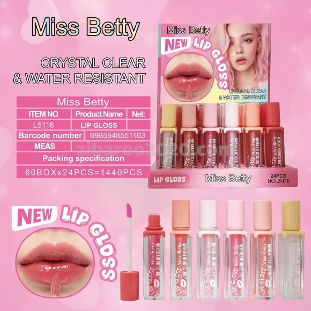 لیپ گلاس شاین دار برند MIS BETTY(L5116) - Image 2