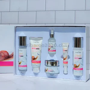 پک مراقبت از پوست حلزون 6 عددی کلاژن و ضد پیری سادور Sadoer Snail Collagen Anti Aging