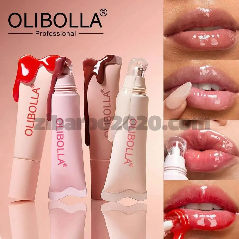 رژ خیس مایع کریستالی تیوپی دو کاره اولیبولا Olibolla - Image 2