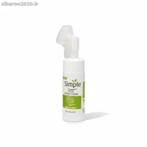 فوم شستشو سیمپل براش دار (روشن کننده و ضد جوش )