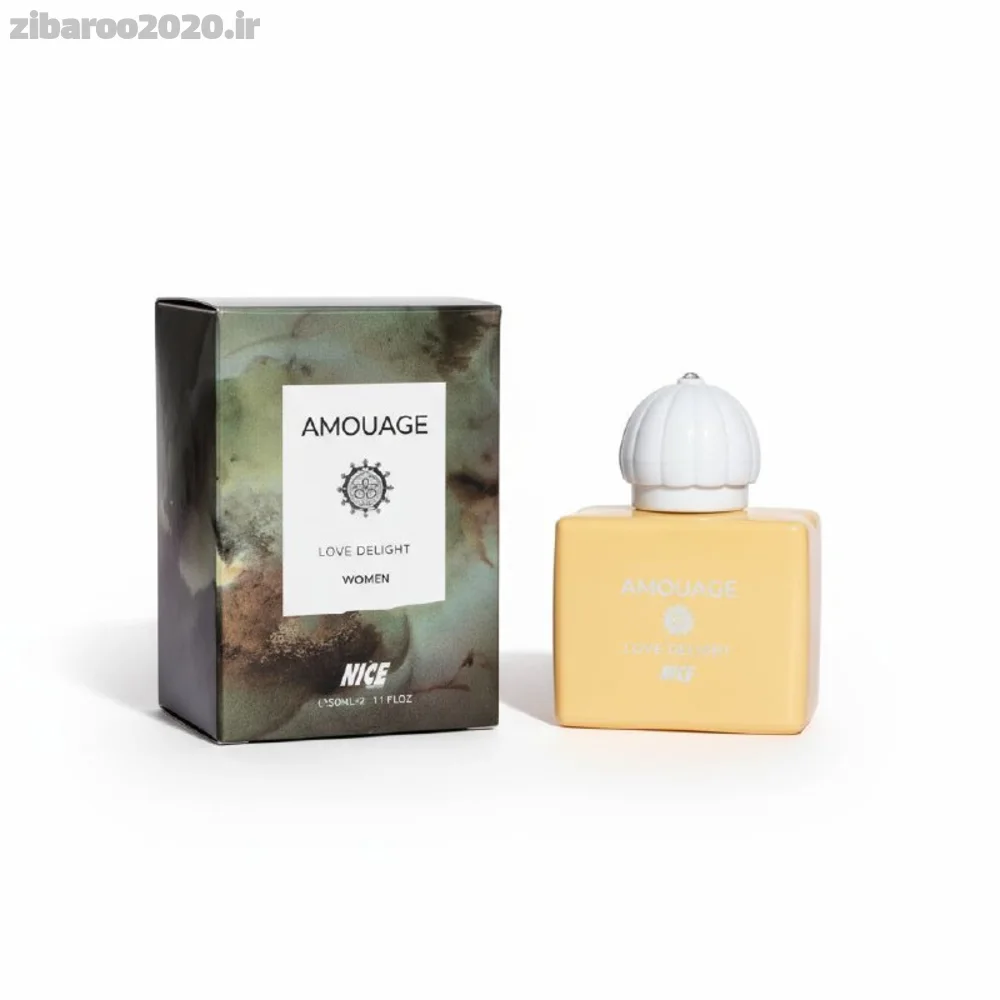 ادکلن مینیاتوری مدل آمواج لاو دیلایت Amouage Love Delight حجم 30 میل شرکت نایس
