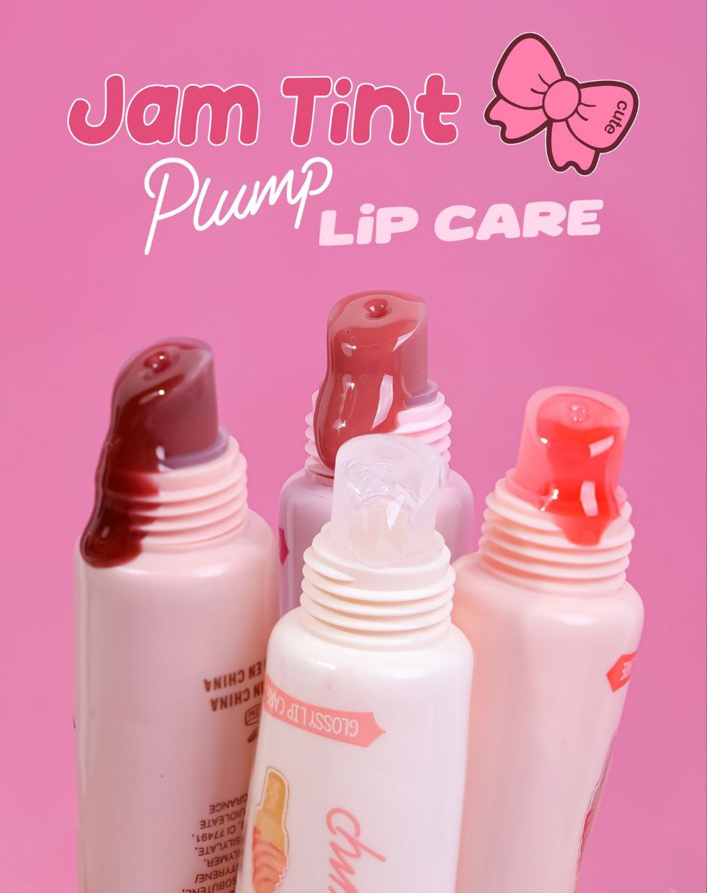 رژ خیس مایع کریستالی تیوپی بستنی اولی بولا Olibolla lip gloss no la-l275 - Image 5