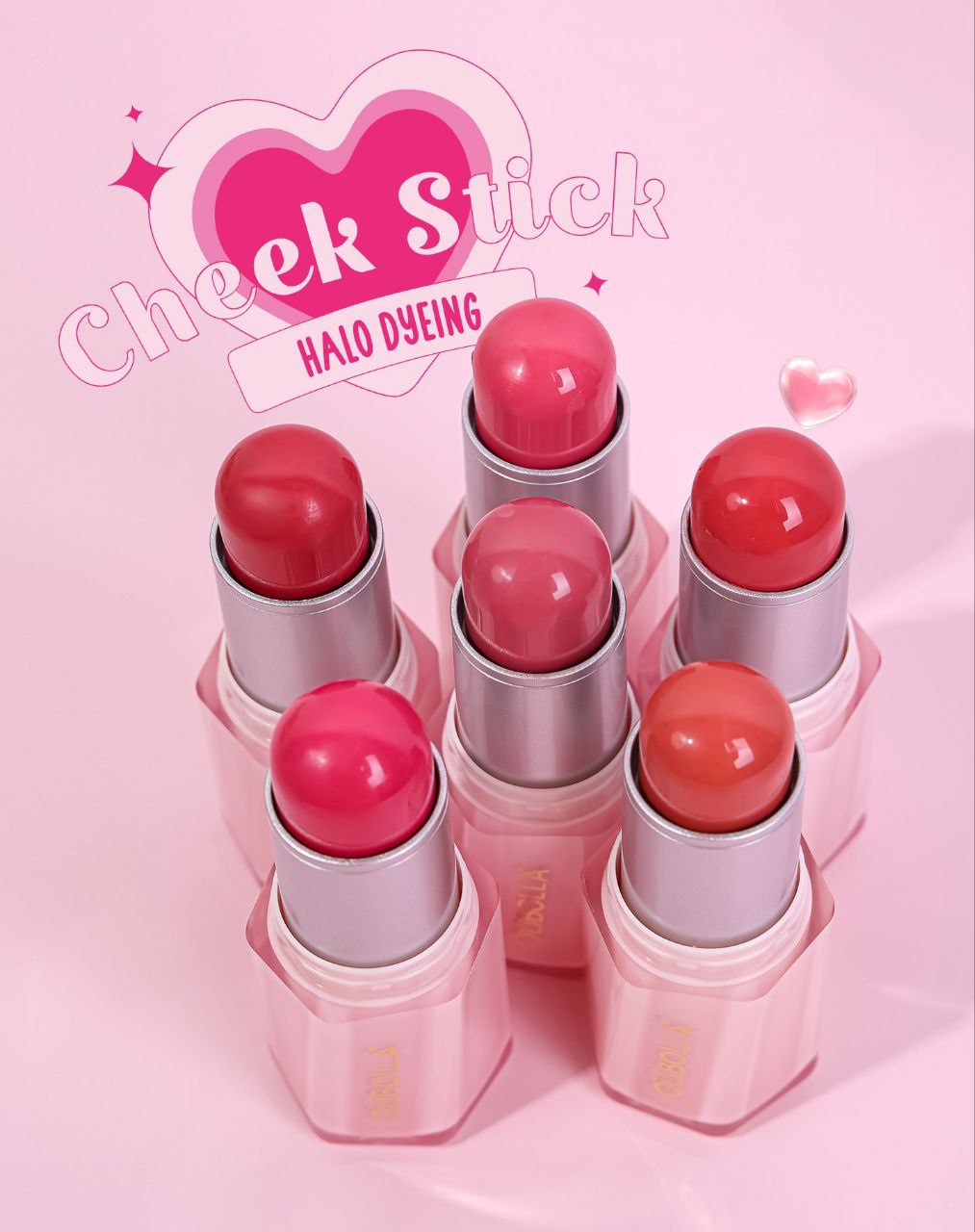 رژگونه خمیری استیکی کره ای اولی بولا Olibolla blush no la-b282 - Image 7