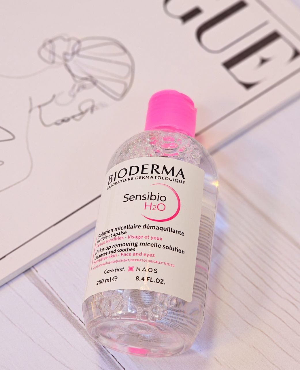 میسلار واتر پوست خشک و حساس بایودرما 250ml اورجینال - Image 3