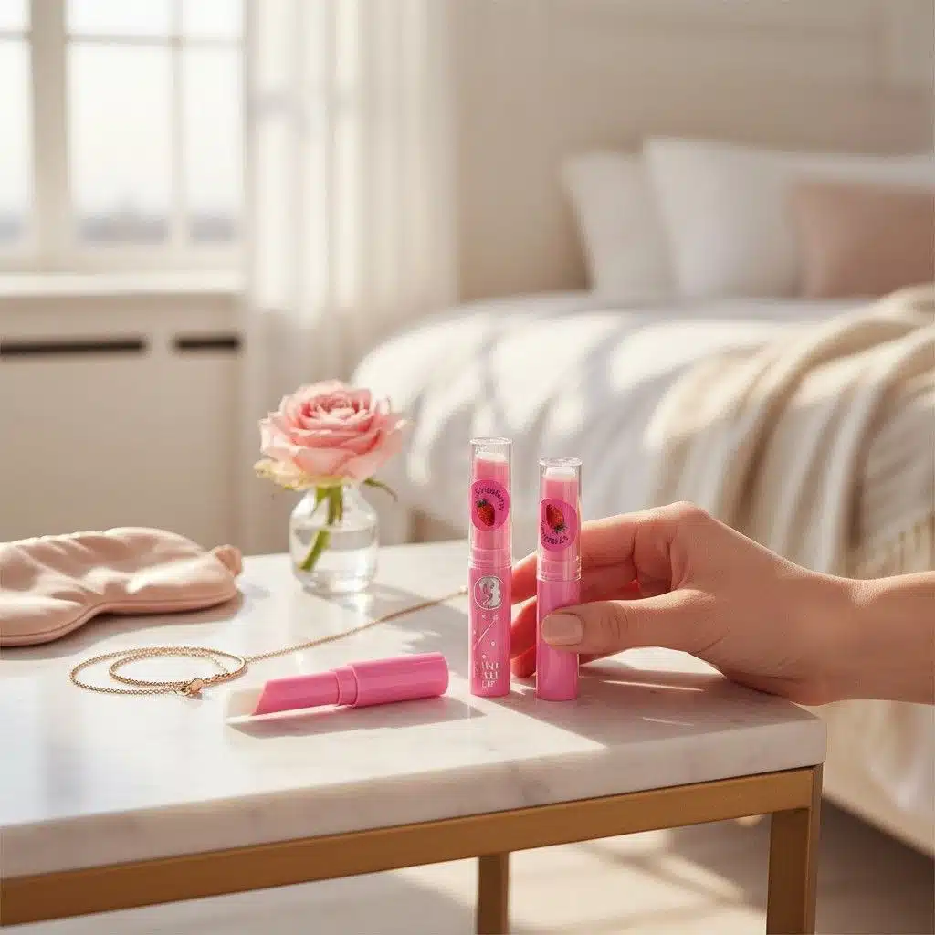 پک بالم لب حرارتی توت فرنگی PINK BALM - Image 3