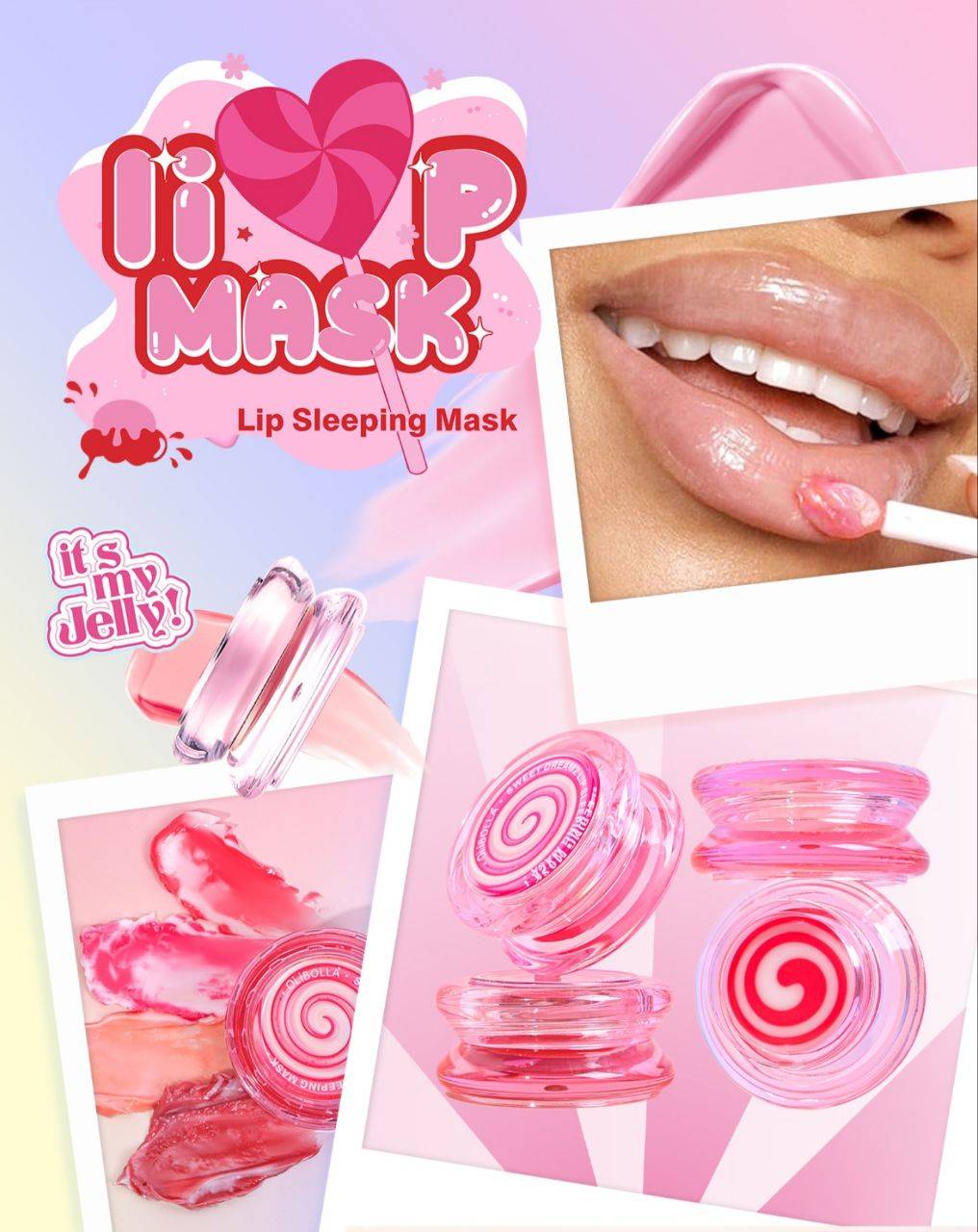 ماسک خواب لب|Lip Sleeping Mask برند OLIBOLLA اولیبولا - Image 6