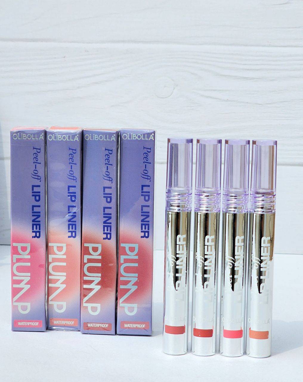 رژ لب و خط لب پیلاف اولیبولا مدل PLUMP| Peel-Off Lip Liner حرفهای - Image 2