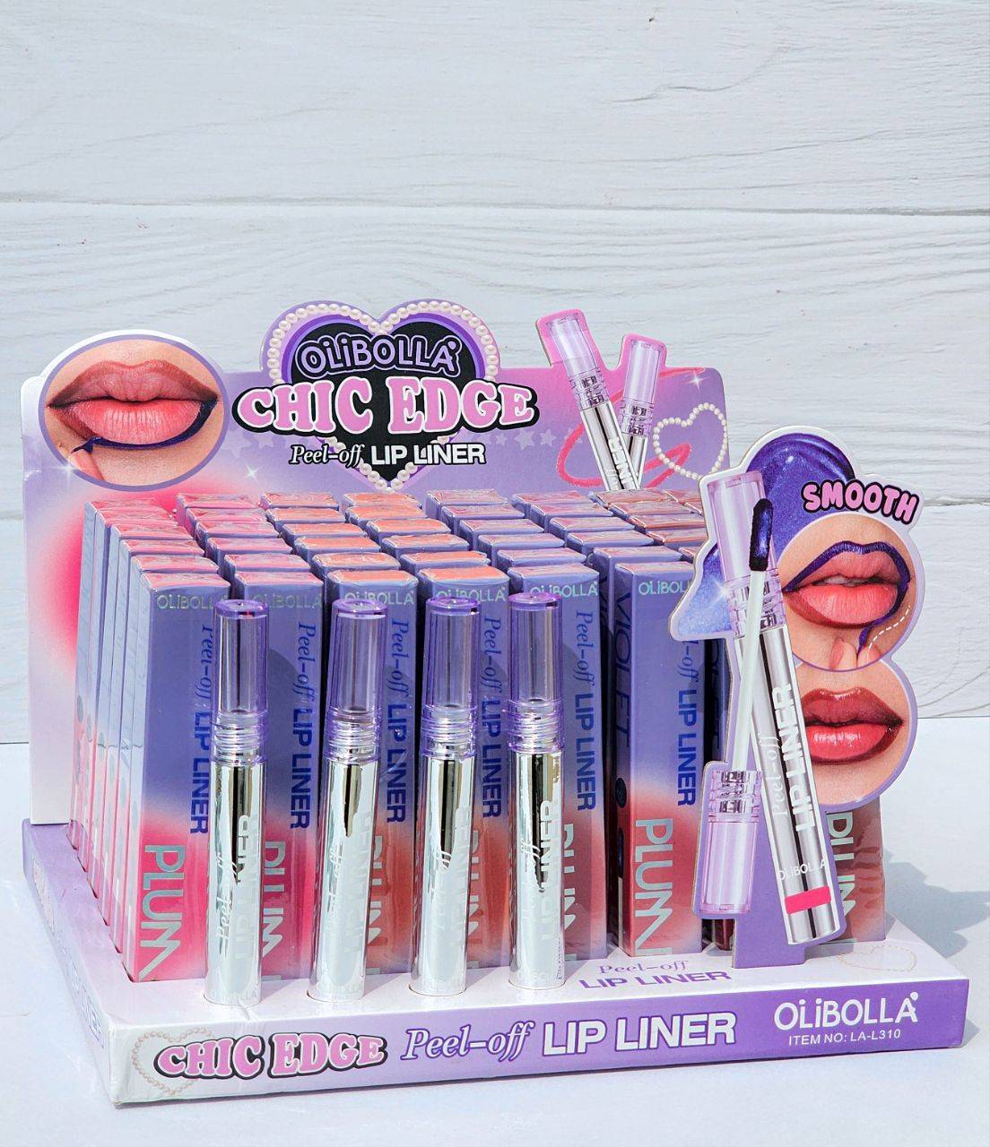رژ لب و خط لب پیلاف اولیبولا مدل PLUMP| Peel-Off Lip Liner حرفهای - Image 5