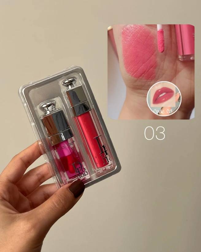 پک رژ و برق لب طرح دیور Drohoo - Image 4