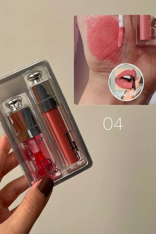 پک رژ و برق لب طرح دیور Drohoo - Image 6