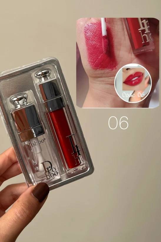 پک رژ و برق لب طرح دیور Drohoo - Image 7
